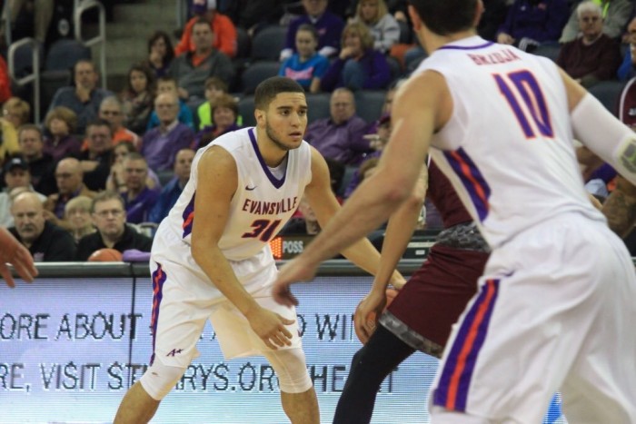 D.J. Balentine Becomes All-Time Leading Scorer While Evansville Purple Aces Pound Missouri State