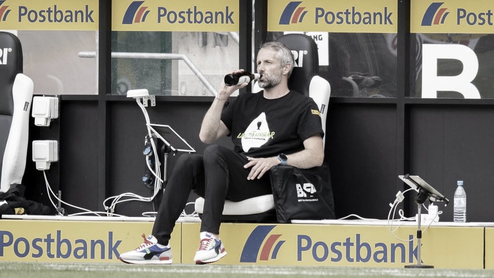 Marco Rose é só elogios após garantir M'gladbach na Champions: "Momento excepcional" Marco Rose é só elogios após garantir M'gladbach na Champions: "Momento excepcional"
