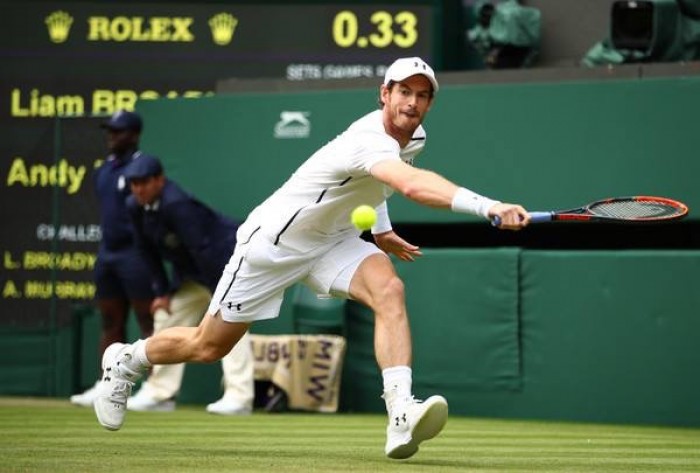 Wimbledon 2016 - Murray liquida Broady in tre set