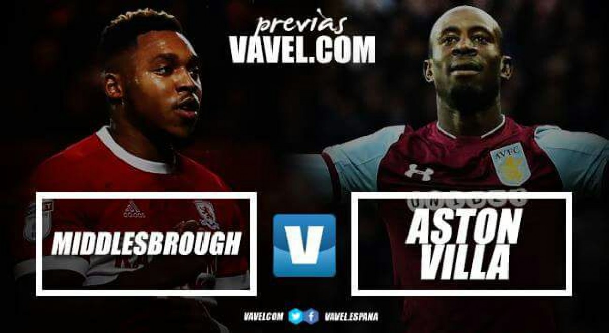 Previa Middlesbrough- Aston Villa: primer duelo en camino a la Premier League