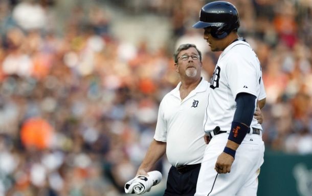 Miguel Cabrera Exits in Fourth Inning of Tigers' Victory, Likely Headed To DL