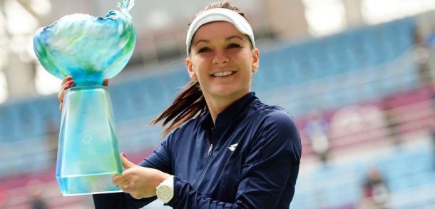 WTA Tianjin: Radwanska asfalta Kovinic e vince il torneo