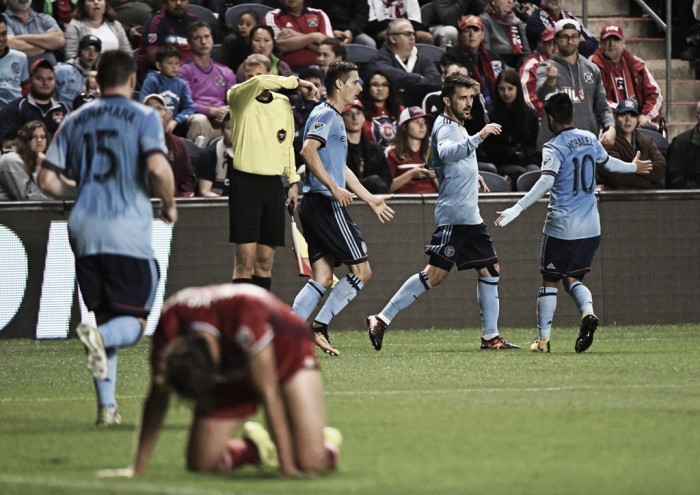 New York City FC and Chicago Fire split the points