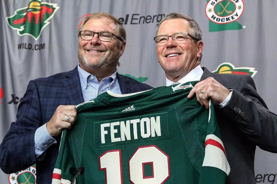 Paul Fenton es destituido como GM de los Minnesota Wild