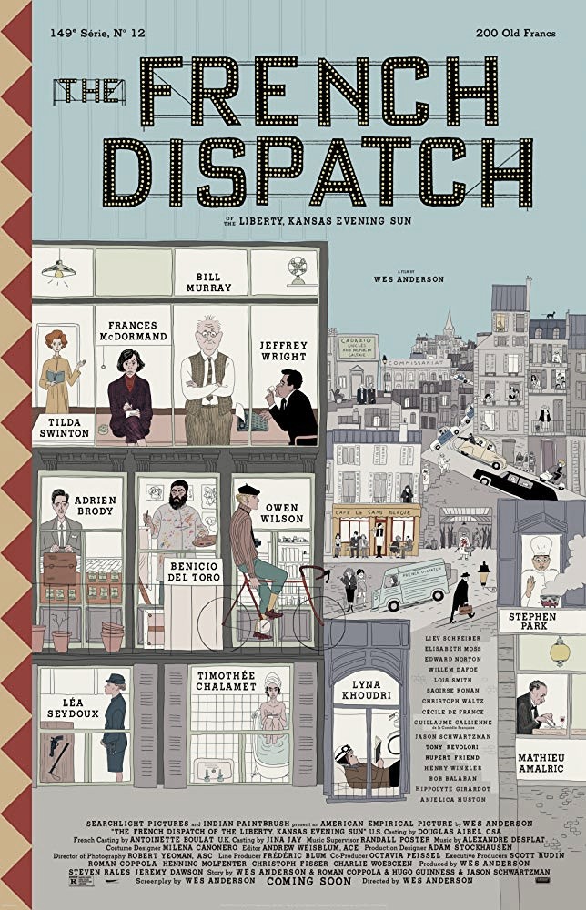 Wes Anderson se rodea de estrellas en "The French Dispatch"