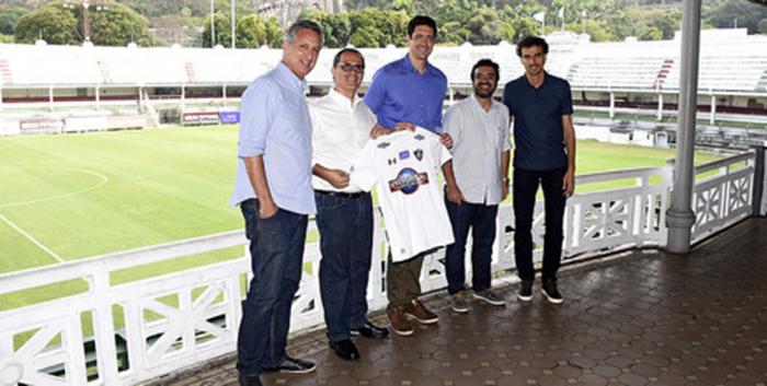 Fluminense faz parceria com Gustavo Borges para escolinhas de natação do clube Fluminense faz parceria com Gustavo Borges para escolinhas de natação do clube