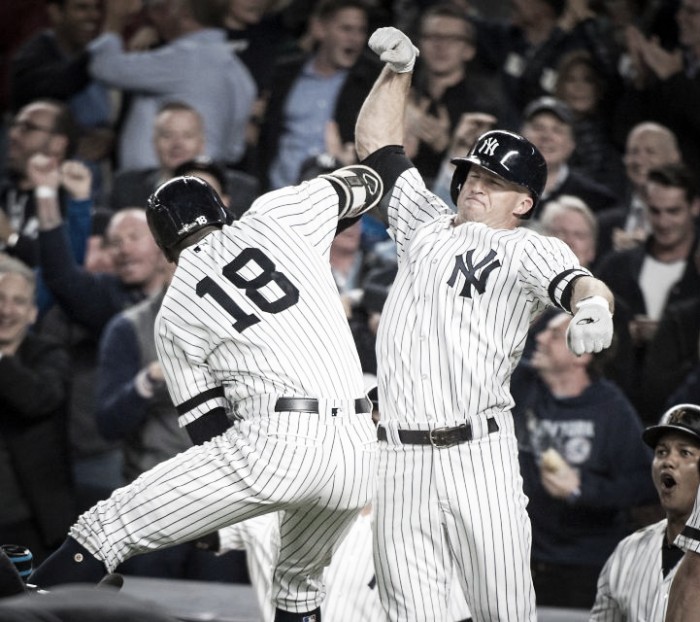 New York Yankees advance to the American League Division Series