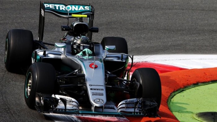 Italian GP: Rosberg fastest as Mercedes dominate FP1