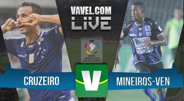 Resultado Cruzeiro x Mineros  (3-0)