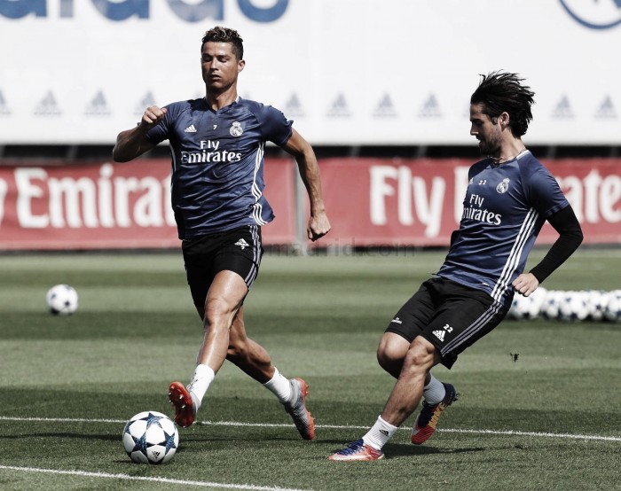 Último entrenamiento de la temporada en la Ciudad Real Madrid