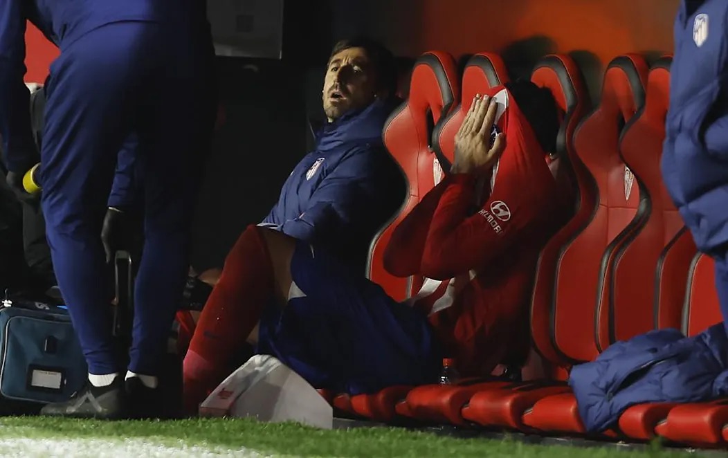 La lesión de Álvaro Morata: pudo ser peor