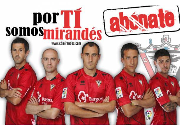 Campaña de abonados 2013-2014: “Por ti, somos Mirandés”