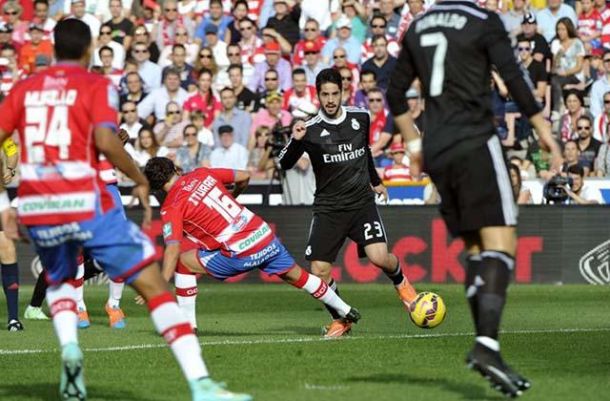 Granada - Real Madrid: puntuaciones del Granada, jornada 10 de Liga BBVA