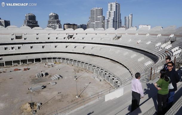 El Valencia acuerda con el Ayuntamiento el pago del Nuevo Mestalla