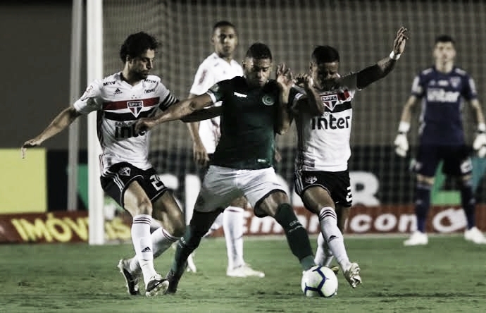 Melhores momentos São Paulo x Goiás pelo Campeonato Brasileiro 2019 (0-1) Melhores momentos São Paulo x Goiás pelo Campeonato Brasileiro 2019 (0-1)