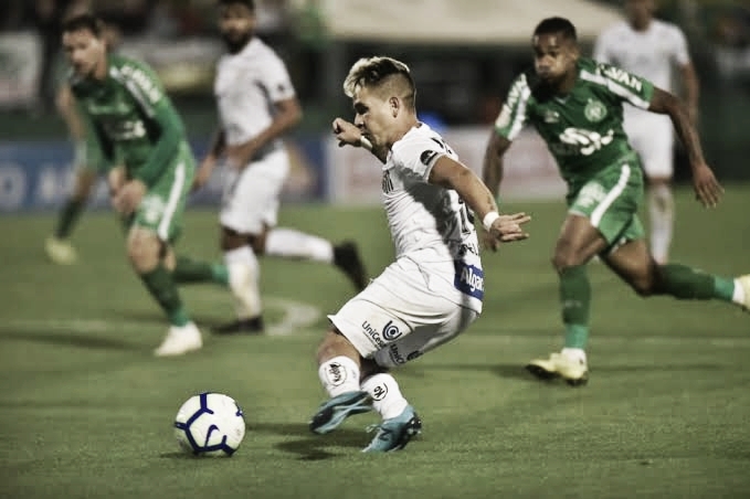 Resultado e gols para Santos 2x0 Chapecoense pelo Brasileirão 2019 Resultado e gols para Santos 2x0 Chapecoense pelo Brasileirão 2019