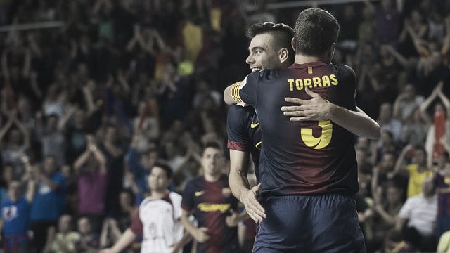 Sergio Lozano y el Palau guían a la victoria al FC Barcelona Alusport