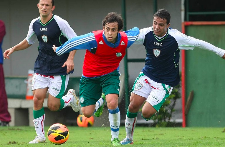 Em jogo-treino, Palmeiras vence a Portuguesa