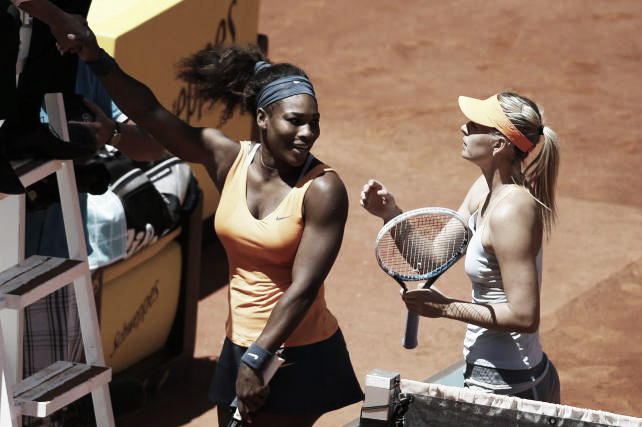 Sharapova se acerca a la victoriosa Serena