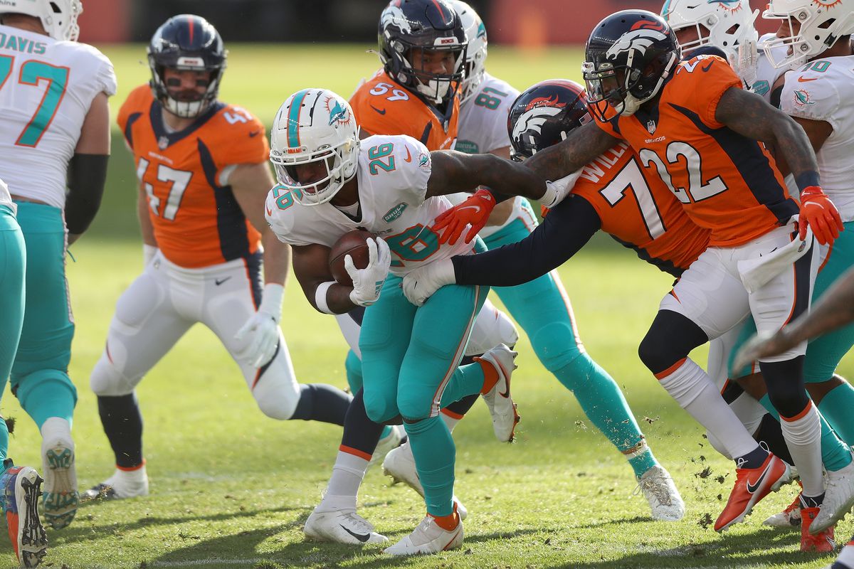 Anotaciones y resumen del Broncos 20-70 Dolphins en NFL 2023