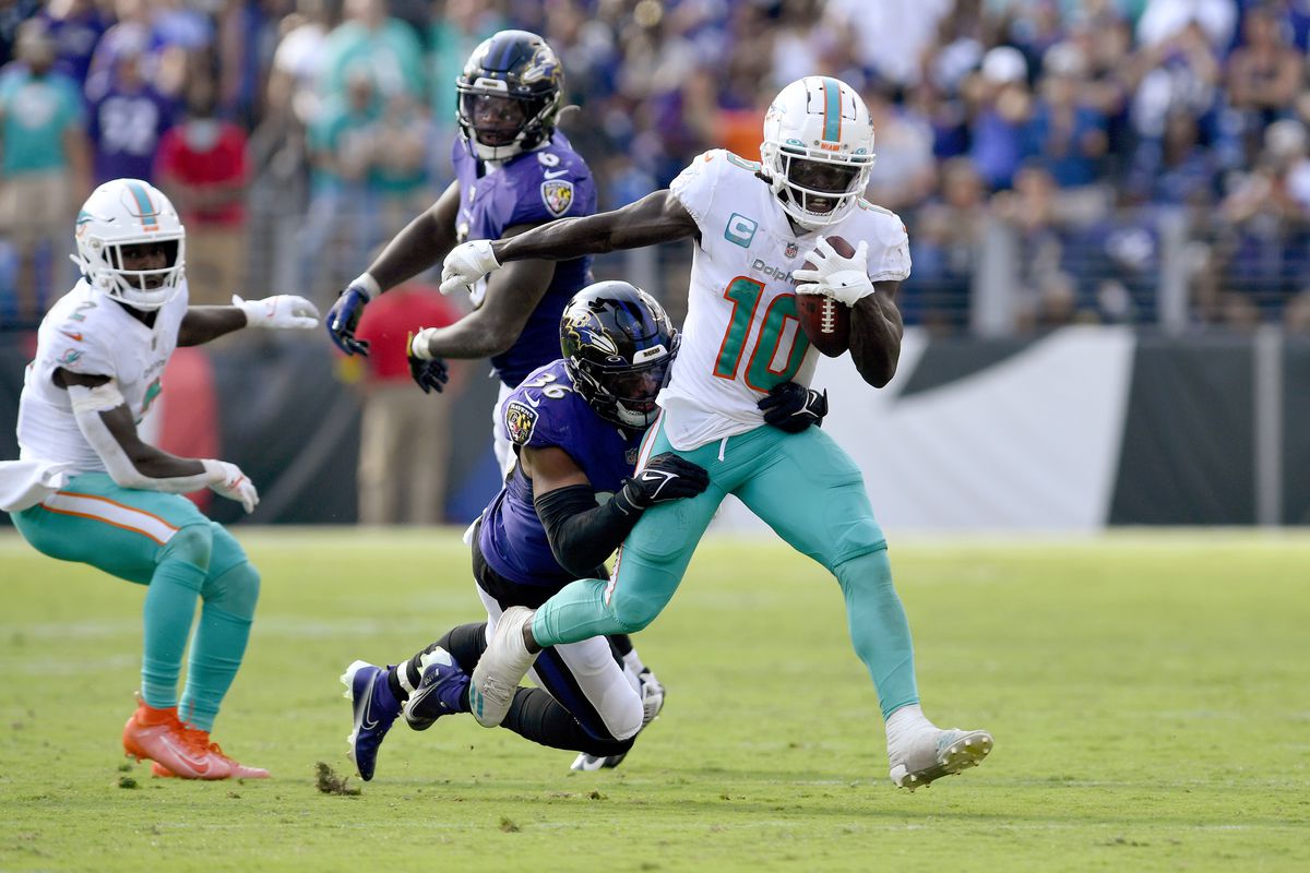 Anotaciones y resumen del Miami Dolphins 19-56 Baltimore Ravens en NFL 2023