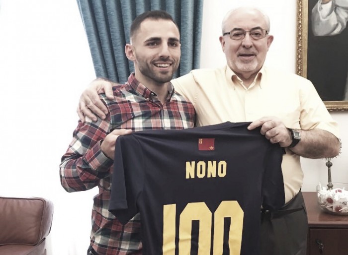 Nono llega a los 100 partidos con el UCAM Murcia