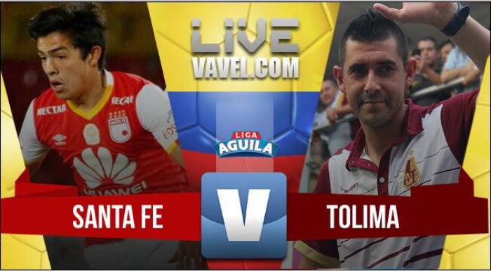 Independiente Santa Fe vs Deportes Tolima en vivo y en directo por Liga Águila 2017-II Independiente Santa Fe vs Deportes Tolima en vivo y en directo por Liga Águila 2017-II