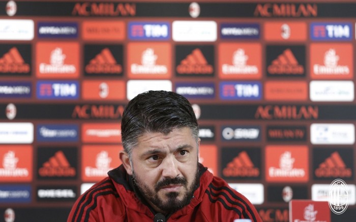 Gattuso: "L'Atalanta vola, noi no. Mai pensato di andarmene"