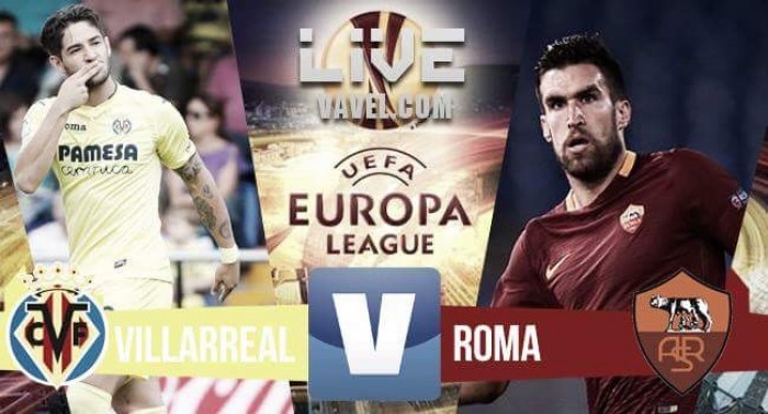 La Roma golea al Villarreal y presenta su candidatura al título