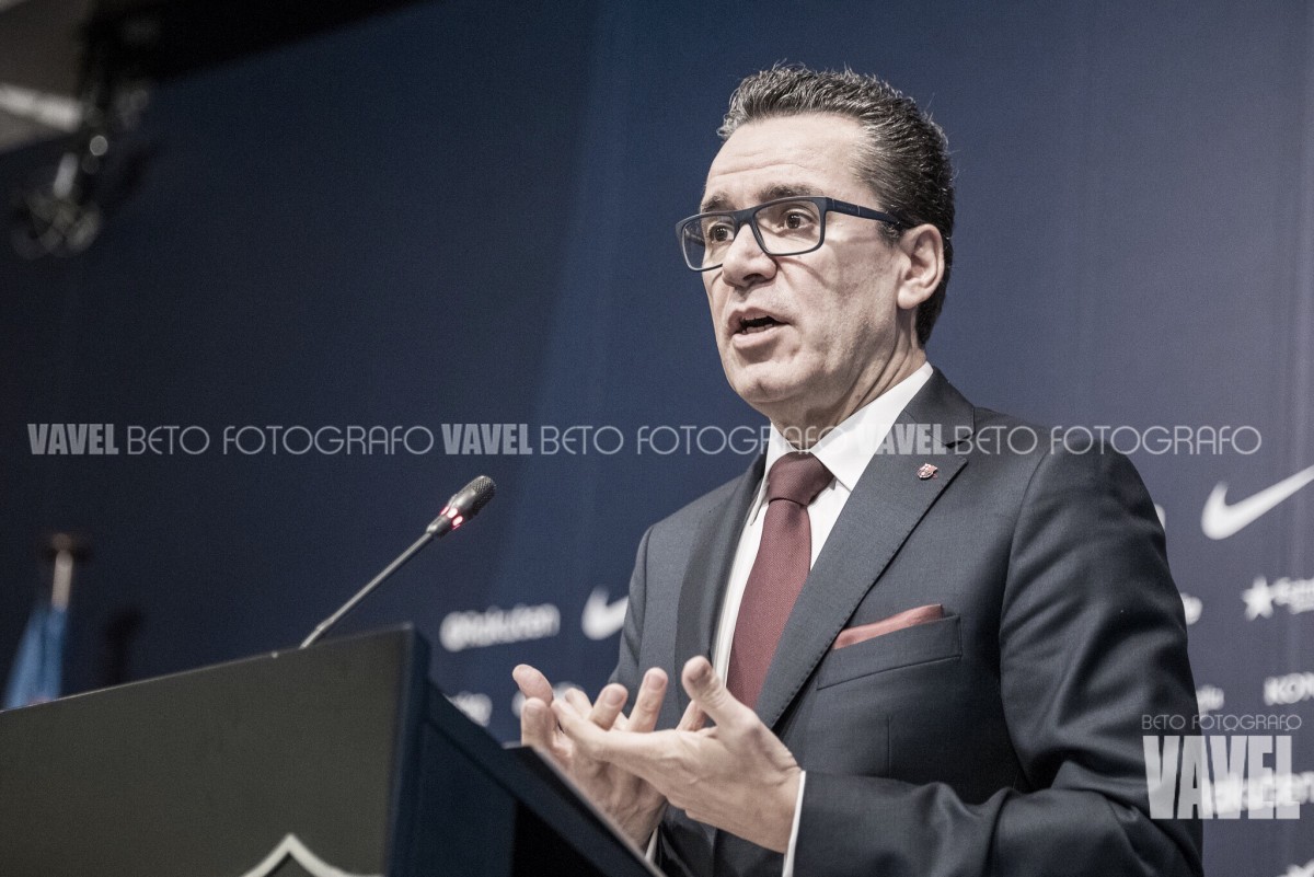 Josep Vives: "En el Barça no robamos jugadores" Josep Vives: "En el Barça no robamos jugadores"