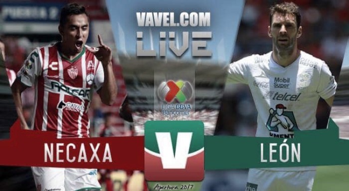 Resultado y goles del Necaxa 0-3 León de la Liga MX 2017 Resultado y goles del Necaxa 0-3 León de la Liga MX 2017