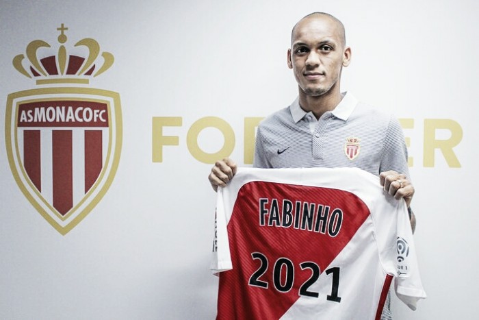 Fabinho renueva con el Mónaco hasta 2021