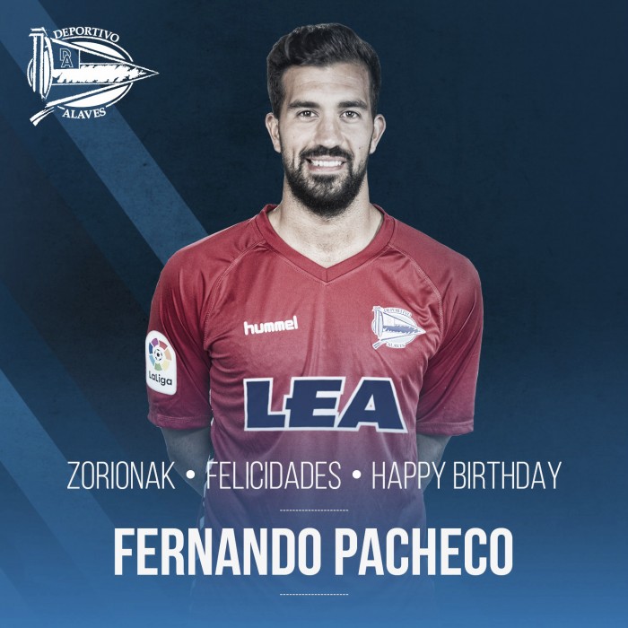 Fernando Pacheco cumple 25 años