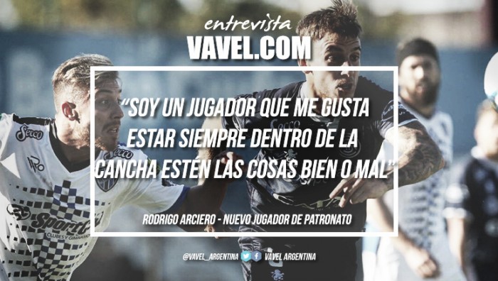 Rodrigo Arciero: “Soy un jugador que me gusta estar siempre dentro de la cancha estén las cosas bien o mal"
