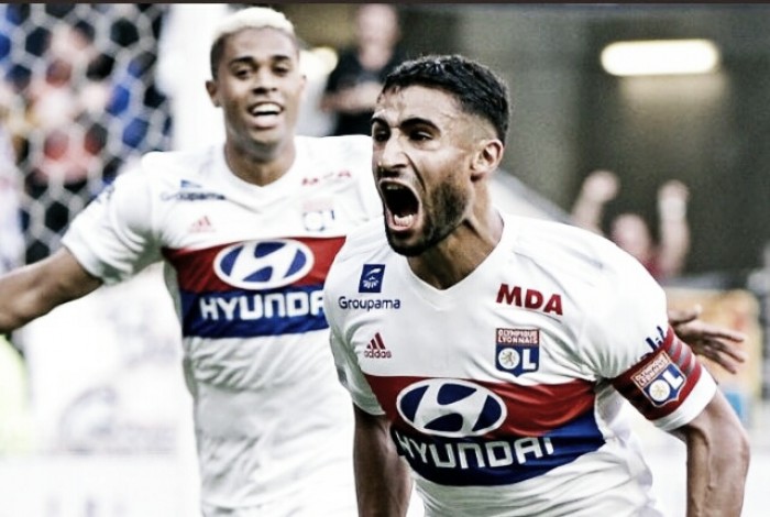 Fekir decide, Lyon derrota Monaco e retorna às primeiras posições da Ligue 1