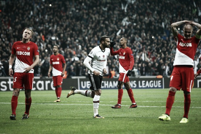 Sem Falcao García, Monaco empata com Besiktas e segue sem vencer na Champions League Sem Falcao García, Monaco empata com Besiktas e segue sem vencer na Champions League