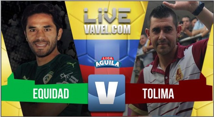 Equidad vs Tolima en vivo y en directo online - Liga Águila II