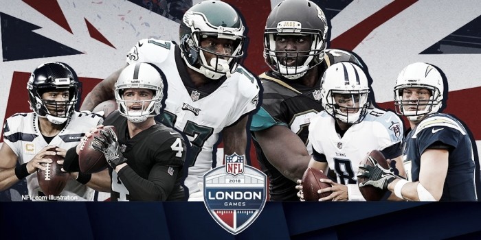 Londres vibrará con tres partidos de NFL en 2018