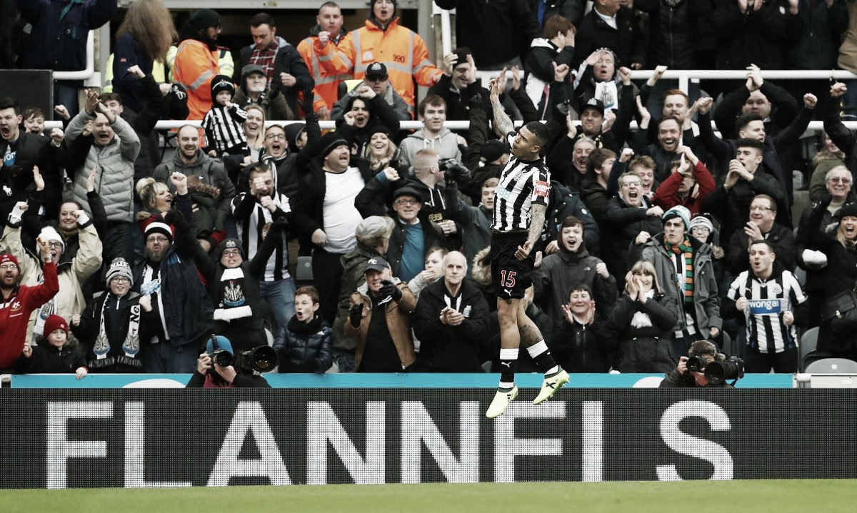 Newcastle da cátedra a puro gol en la lucha por la permanencia
