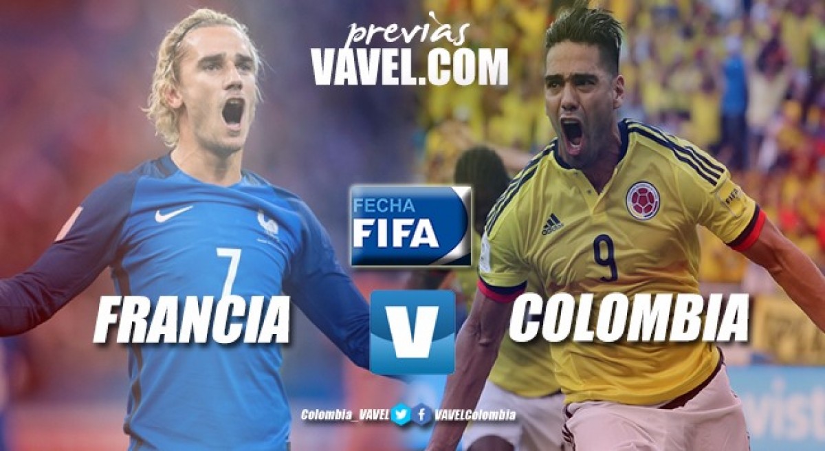 Previa Francia vs Colombia: primer examen del 2018