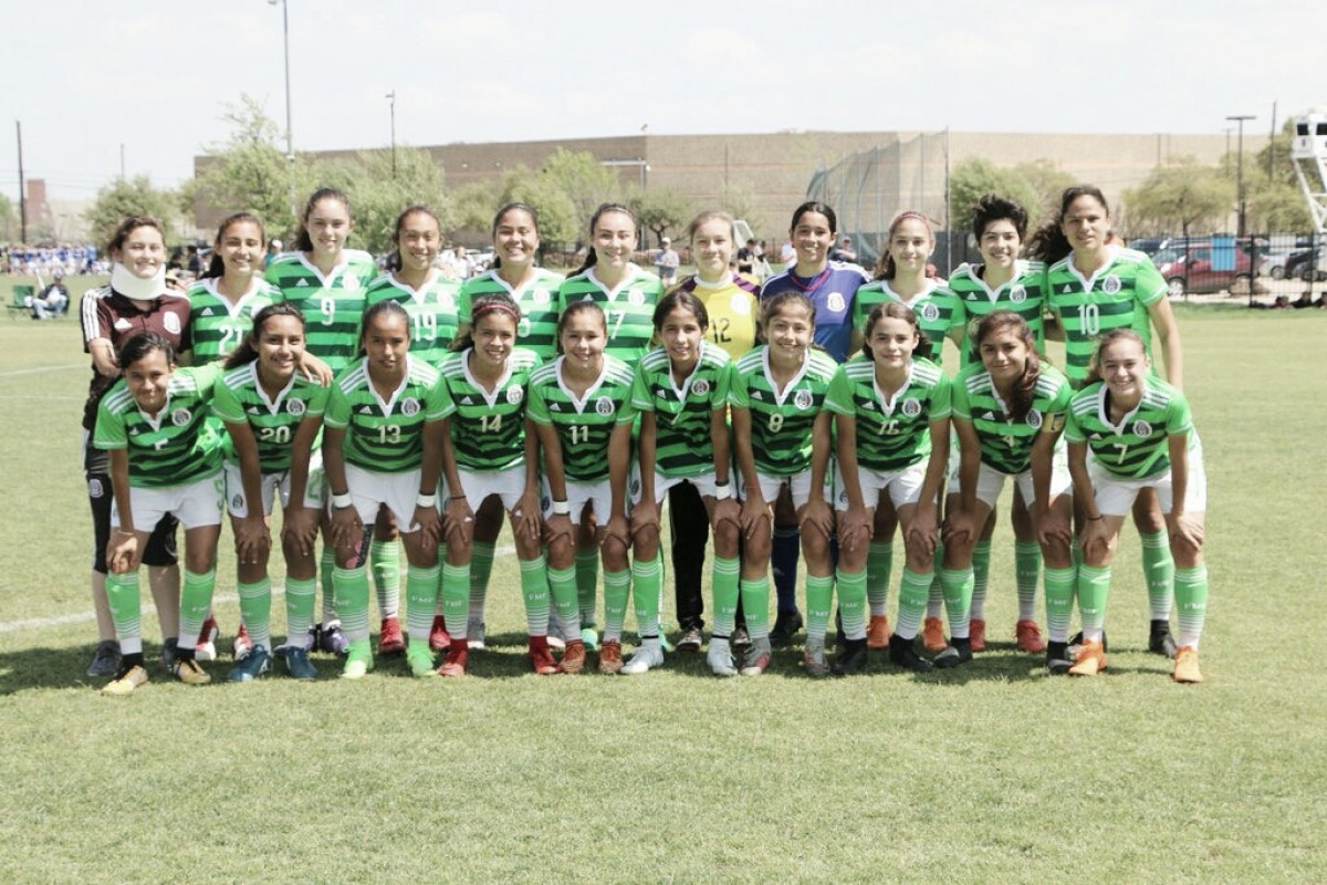 Destacada participación del Tri Sub 15 Femenil en Copa Dallas