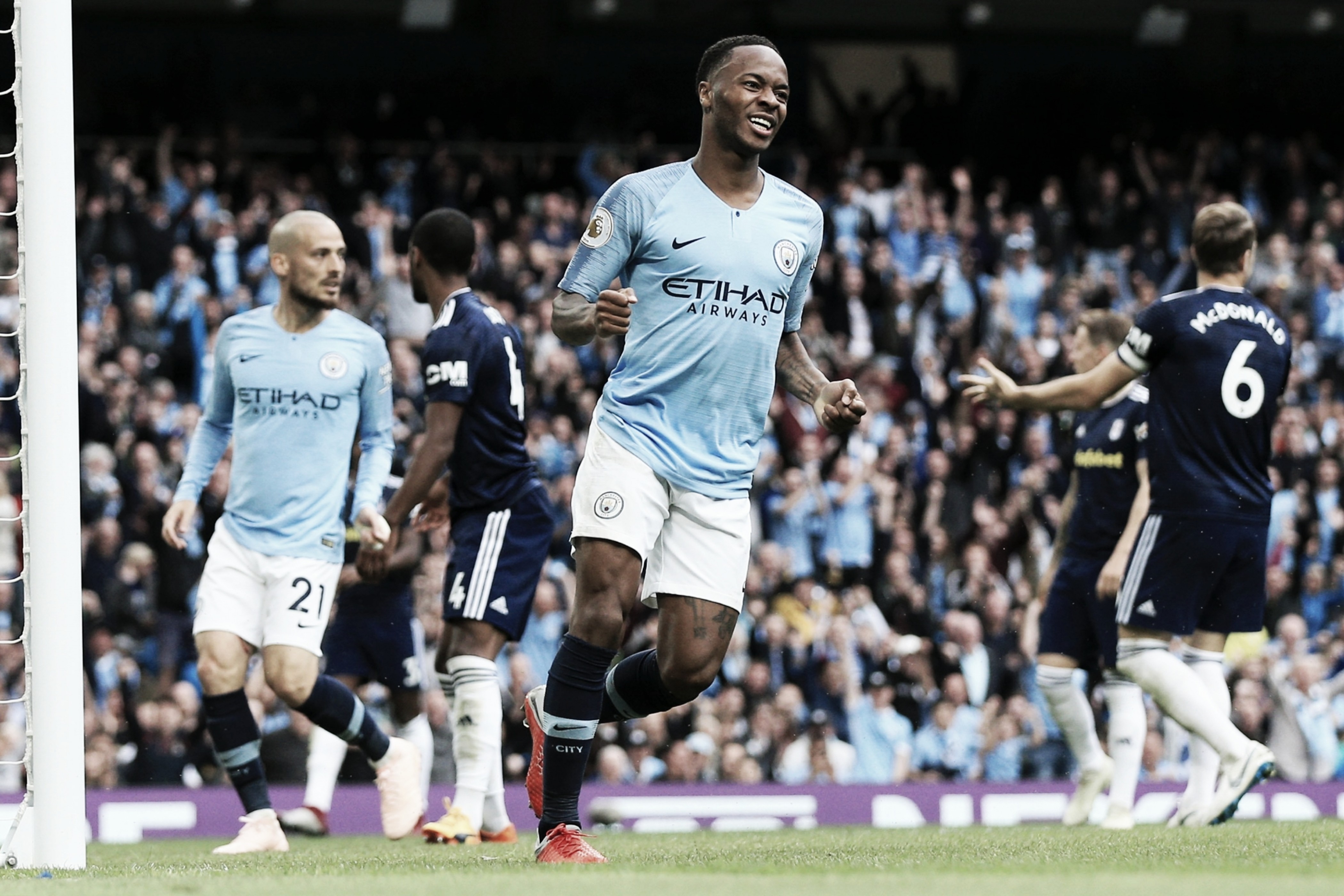 Otro concierto en Etihad: el City golea al Fulham