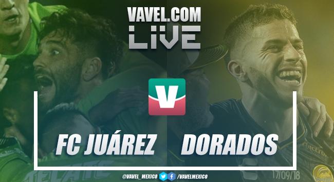 Resumen y goles del FC Juárez 1-0 Dorados en Vuelta Semifinales 2018 Resumen y goles del FC Juárez 1-0 Dorados en Vuelta Semifinales 2018