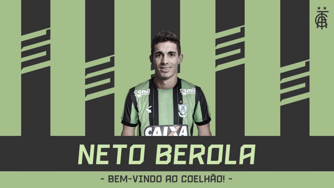 América-MG anuncia contratação de Neto Berola, ex-CSA