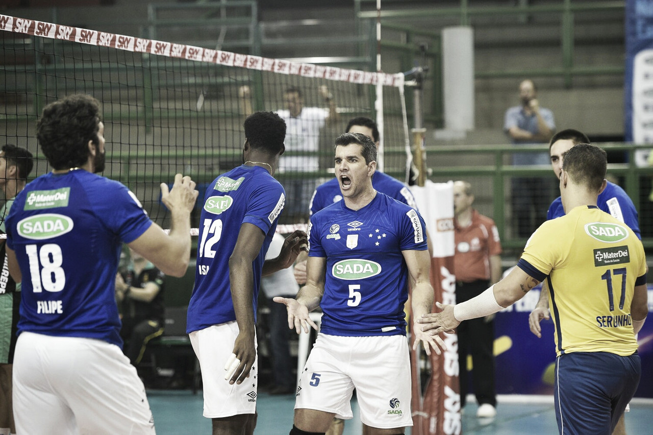 Sada Cruzeiro vence Itapetininga e conquista liderança da Superliga Masculina Sada Cruzeiro vence Itapetininga e conquista liderança da Superliga Masculina