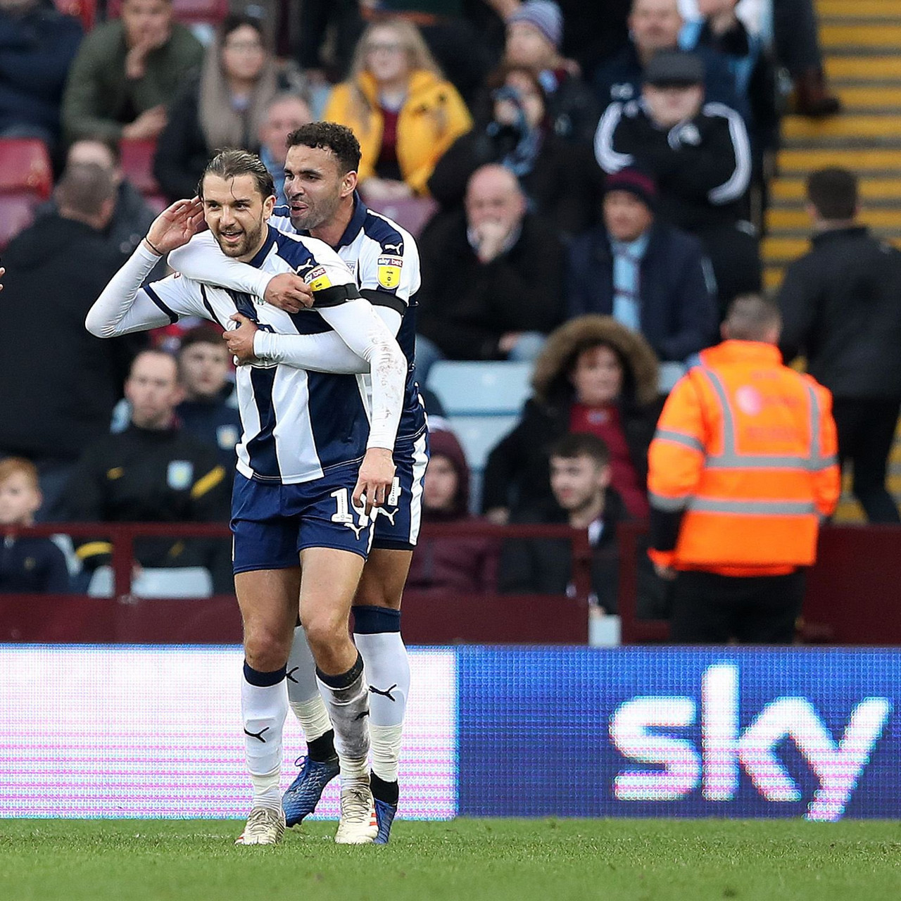 Aston Villa 0-2 West Brom: Baggies prevail in the Midlands Derby 