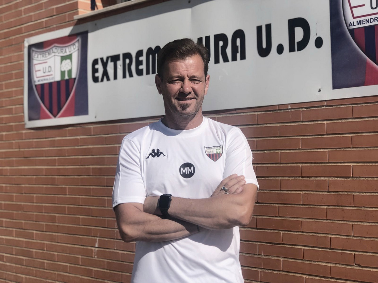 Manuel Mosquera, entrenador del Extremadura