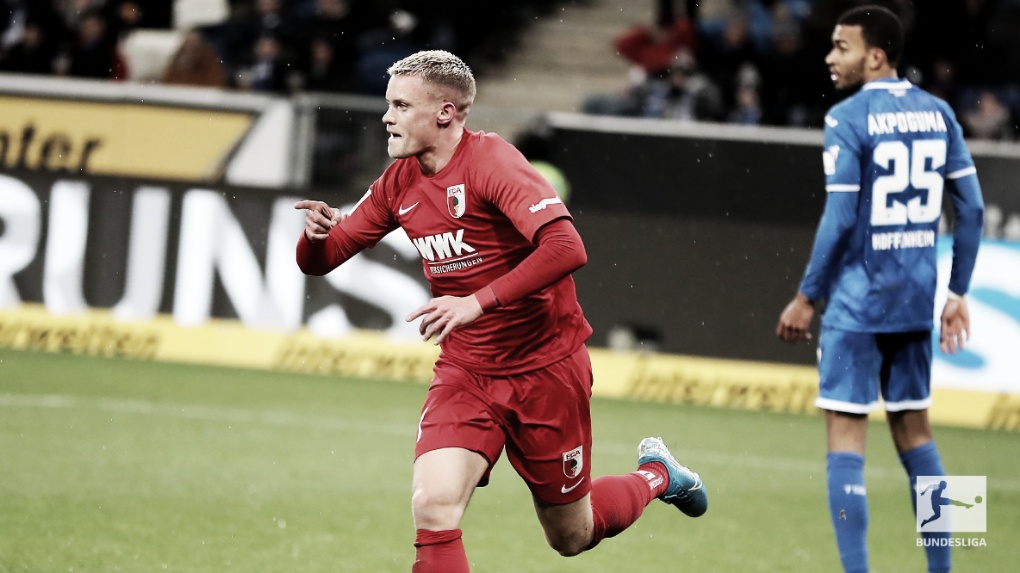 Augsburg quebra tabu e vence Hoffenheim fora de casa pela Bundesliga
