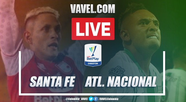 Resumen y goles Santa Fe 2-2 Atlético Nacional en Liga BetPlay 2020 Resumen y goles Santa Fe 2-2 Atlético Nacional en Liga BetPlay 2020