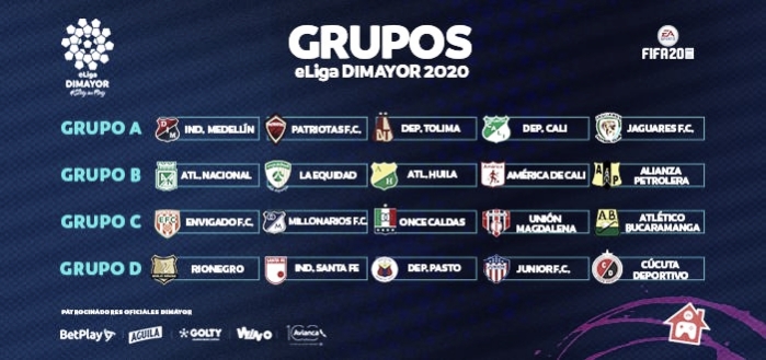 El fútbol continúa; inicia la 'eLiga Dimayor 2020'